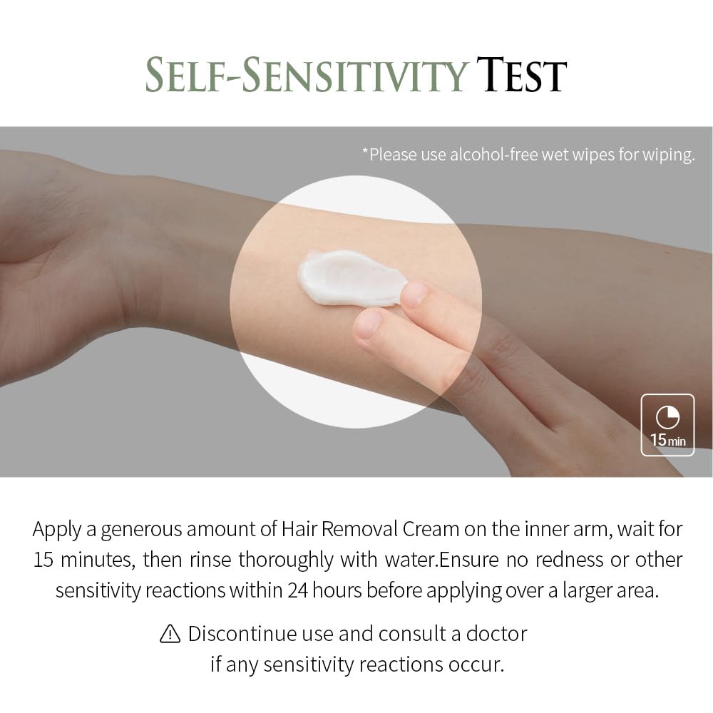 HH Moisture Boost Prebiotic Feminine Intimate Wash, 6.76 fl oz, Centella Soothing Hair Removal Cream, 1.7 fl oz