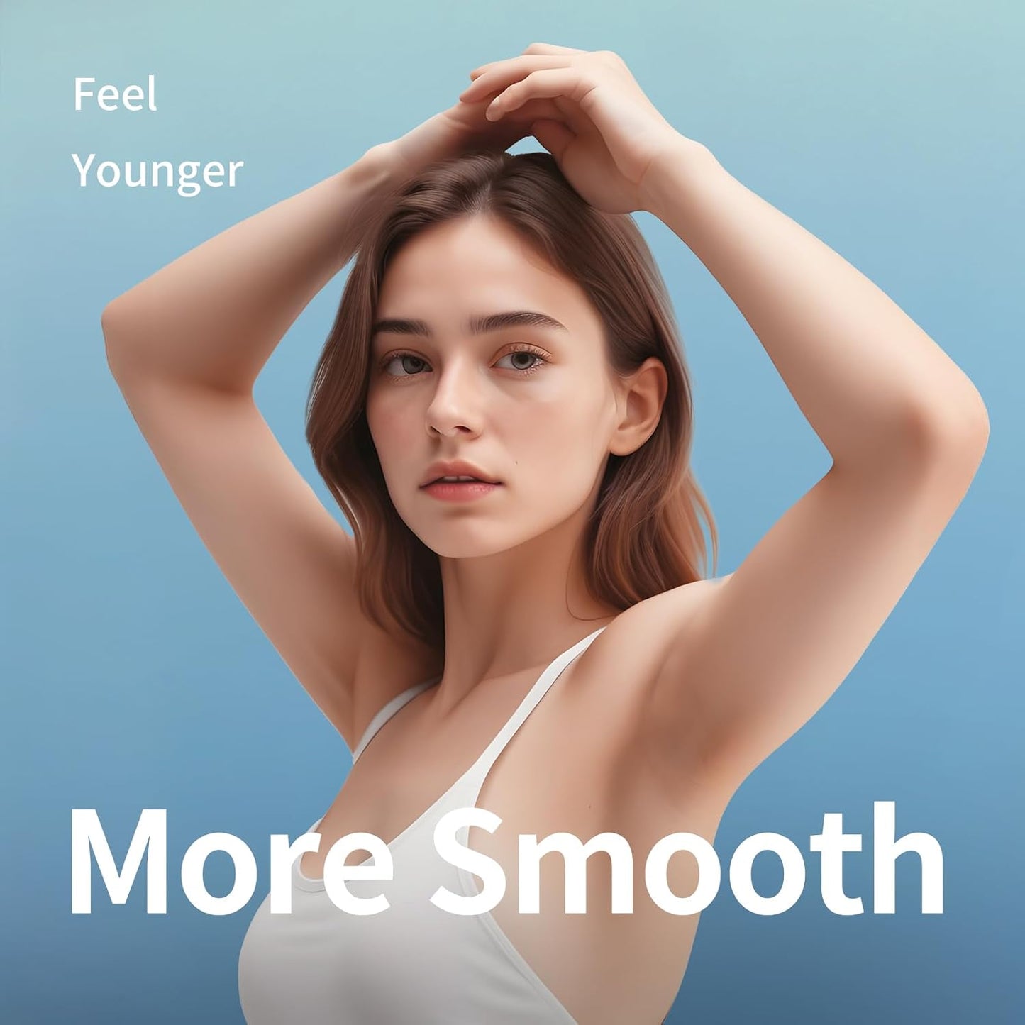 HH Herb&Health Intimate Hair Removal Cream for Women, Painless and Gentle, With Cica Extract, For Bikini and Sensitive Skin, Removes Short and Thick Hair