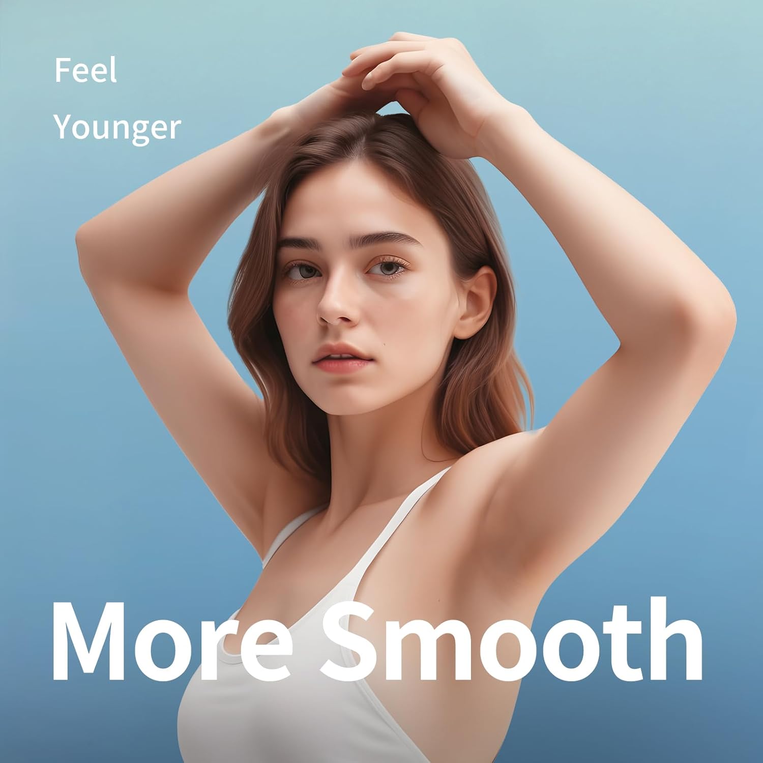 HH Herb&Health Intimate Hair Removal Cream for Women, Painless and Gentle, With Cica Extract, For Bikini and Sensitive Skin, Removes Short and Thick Hair